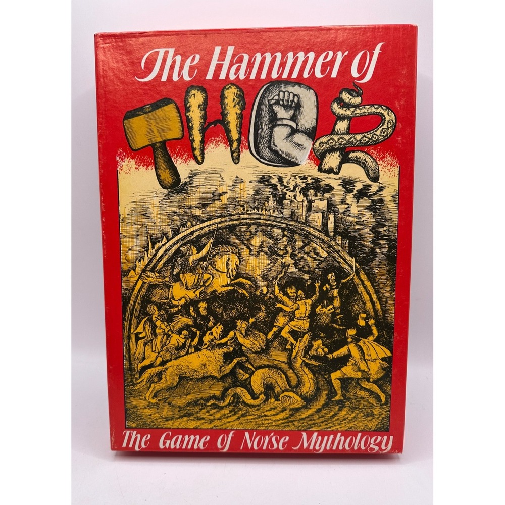 NEW Open Box Vintage The Hammer of Thor The Game of Norse Mythology Nova Game